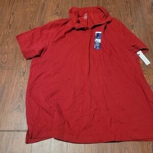 George Kids Bold Red Polo Shirt